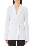 Liu Jo Giacca Doppiopetto Donna CA5340T2957 Star White - Bianco