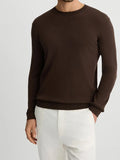 Liu Jo Pullover Uomo QA5027MA71P Plain Chocolate - Marrone
