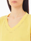 Liu Jo T-shirt Donna TA5175JS923 Tweety Liujo Necklin - Giallo