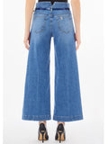 Liu Jo Jeans Wide Donna UA5139D0241 Den.blue Corset Wash - Denim