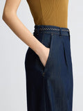 Liu Jo Jeans a Palazzo Donna UA5151D3202 Den.blue Dk.freack W - Denim
