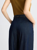 Liu Jo Jeans a Palazzo Donna UA5151D3202 Den.blue Dk.freack W - Denim