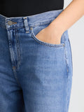 Liu Jo Jeans Wide Donna UA5170DS069 Den.blue Dk Stellar - Denim