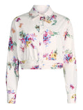 Liu Jo Camicia Casual Camicia Donna WA5009T4883 White Cute Bouquet - Bianco