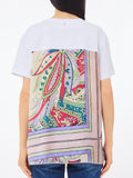 Liu Jo T-shirt Donna WA5155J6308 B.ott/spring Foulard - Multicolore