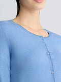 Liu Jo Cardigan Donna WA5382MS49I Blu Bonnet - Celeste