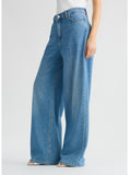 Liu Jo Jeans Wide Donna WA5445D4666 Den.blue Crochet Was - Denim