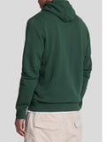 Lyle & Scott Felpa Zip Uomo ML420VOG Dark Green - Verde