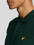 Lyle & Scott Polo Plain Uomo SP400VOG Dark Green - Verde