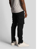 Lyle & Scott Pantalone Cargo Diego Uomo SW1801ITA Black - Nero
