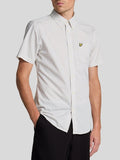 Lyle & Scott Camicia Casual Uomo SW2213V Cove/ White - Bianco