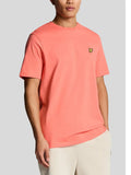Lyle & Scott T-shirt Plain Uomo TS400VOG Coral Stand - Arancione