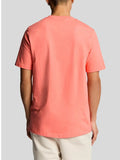 Lyle & Scott T-shirt Plain Uomo TS400VOG Coral Stand - Arancione