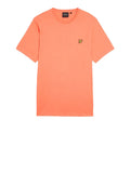 Lyle & Scott T-shirt Plain Uomo TS400VOG Coral Stand - Arancione