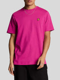 Lyle & Scott T-shirt Plain Uomo TS400VOG Fushia - Fuxia