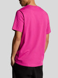 Lyle & Scott T-shirt Plain Uomo TS400VOG Fushia - Fuxia