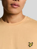 Lyle & Scott T-shirt Plain Uomo TS400VOG Sherbet - Beige
