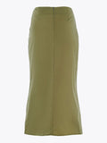 Manila Grace Gonna Longuette Donna N134CU Foresta - Verde