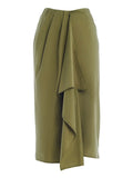 Manila Grace Gonna Longuette Donna N134CU Foresta - Verde