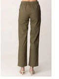 Pantalone Straight Donna P264CU Foresta - Verde Manila Grace