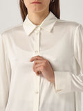 Max Mara Camicia Classica Camicia Kadiak Donna 2516111027600 - Bianco