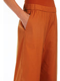 Max Mara Pantalone Straight Rio Donna 2516131019600 Arancio - Arancione
