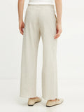 Max Mara Pantalone Straight Toronto Donna 2516781038600 Sabbia - Beige