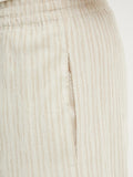 Max Mara Pantalone Straight Toronto Donna 2516781038600 Sabbia - Beige
