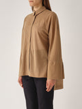 Max Mara Camicia Casual Camicia Sedan Donna 2516951018600 Cammello - Beige
