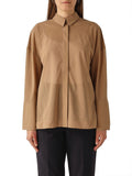 Max Mara Camicia Casual Camicia Sedan Donna 2516951018600 Cammello - Beige