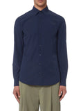 Michael Kors Camicia Classica Performance Slim Uomo MD0MD91399 - Blu