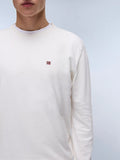 Napapijri Pullover Decatur 5 Uomo NP0A4HUW White Whisper - Bianco
