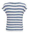 Only T-shirt Lira Donna 15252103 Infinity Cloud Dancer - Celeste