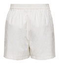 Only Shorts Kelly Emb Donna 15341393 Cloud Dancer - Bianco