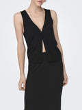 Only Gilet Donna 15347804 Black - Nero