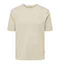 Only e Sons Maglia Uomo 22022928 Silver Lining - Avorio