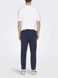 Only e Sons Pantalone Chino Uomo 22024966 Dark Navy - Blu