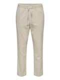 Only e Sons Pantalone Chino Uomo 22024966 Silver Lining - Avorio