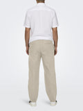 Only e Sons Pantalone Chino Uomo 22028267 Silver Lining - Avorio