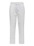 Only e Sons Pantalone Chino Uomo 22028267 Bright White - Bianco