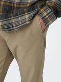 Only e Sons Pantalone Chino Uomo 22029761 Coriander - Beige