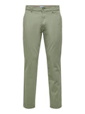 Only e Sons Pantalone Chino Uomo 22029761 Deep Lichen Green - Verde
