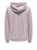 Only e Sons Felpa Cappuccio Uomo 22031915 Violet Ice - Rosa