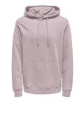 Only e Sons Felpa Cappuccio Uomo 22031915 Violet Ice - Rosa