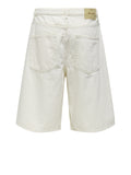 Only e Sons Bermuda Jeans Uomo 22034145 Ecru - Avorio