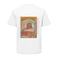 Only e Sons T-shirt Uomo 22034221 White Van Gogh Hallway - Bianco