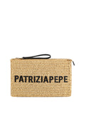 Patrizia Pepe Borsa Mare Borsa Pochette Mare Donna 2B0134V039 Natural - Beige