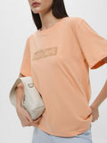 Patrizia Pepe T-shirt Donna 2M4422J274 Apricot Beige - Arancione