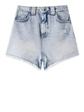 Patrizia Pepe Shorts Jeans Donna 2P1692D070 Azure Wash - Denim