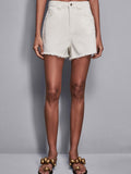 Patrizia Pepe Shorts Jeans Donna 2P1692D107 - Bianco